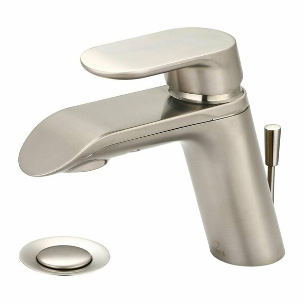 Kd Encimera 4.62 in. Single Handle Lavatory Faucet - Brushed Nickel KD3702593